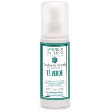 DEODORANTE SPRAY NATURALE AL TE' VERDE