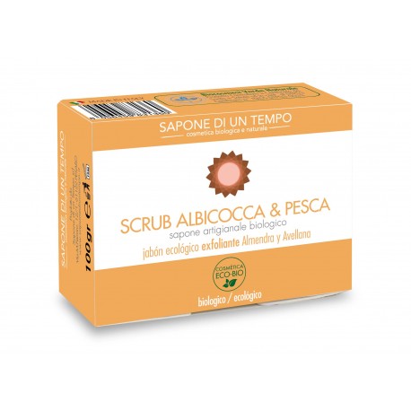 Sapone Bio SCRUB Albicocca e Pesco