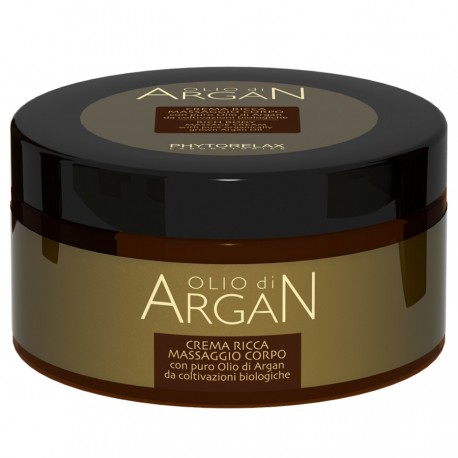 CREMA RICCA MASSAGGIO OLIO DI ARGAN