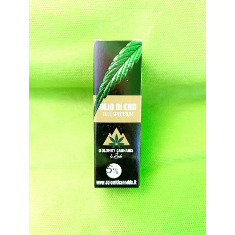 OLIO CBD FULL SPECTRUM 5%